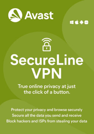 Avast Security Secureline Vpn 5 Devices 2 Year Windows/Mac/Android/iOS (Global Code) - Image 1