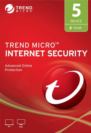 Trend Micro Internet Security 5 Devices 2 Years Windows/Mac/Android/iOS (Digital Delivery) (Global Key) - Image 1