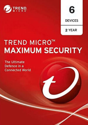 Trend Micro Maximum Security 6 Devices 2 Years Windows/Mac/Android/iOS (Email Delivery) (Global Code) - Image 1